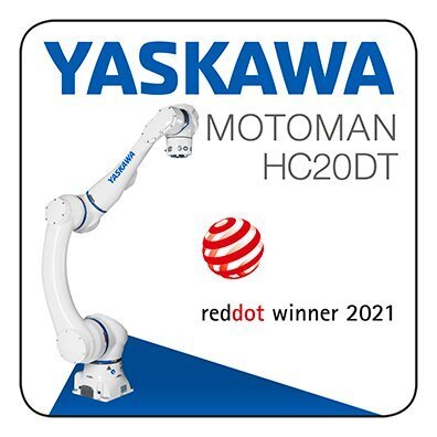 Il Cobot Motoman HC20DT vince il premio Red Dot